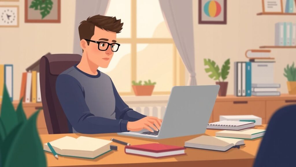 Een persoon schrijft een e-mail met als onderwerp 'Ik kijk uit naar de offerte.'